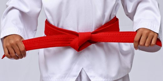 Taekwondo suit.